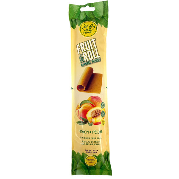 Rival Fruchtrolle - Pfirsich 100g